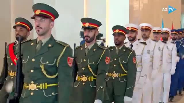 İlham Əliyev BƏƏ-də belə qarşılandı