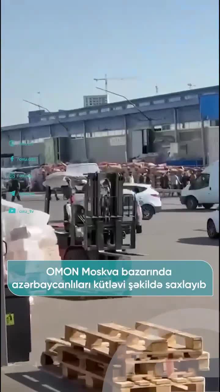 OMON Mıtişinskidə azərbaycanlıları avtobuslara yığaraq aparıb