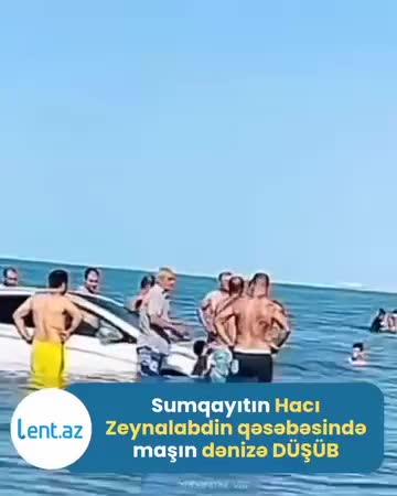 Dənizdə “tryuk” göstərmək istədi