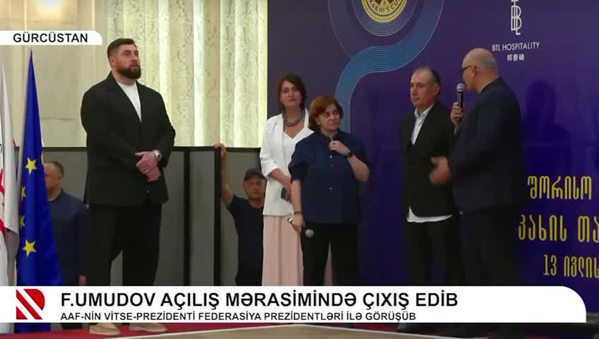 Firdovsi Umudov Federasiya prezidentləri ilə görüşdü
