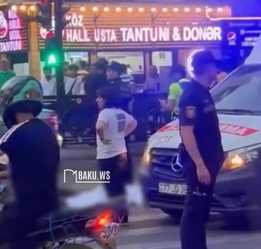 Bakıda skuter sürən qadını maşın vurub öldürdü