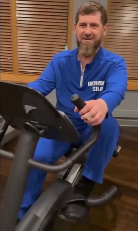 Kadırov həmin xəbərdən sonra videosunu paylaşdı