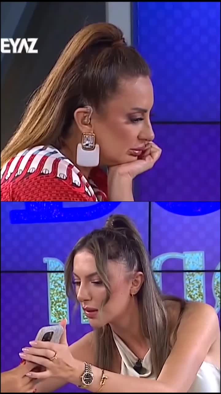 Canlı yayımda mesajlarını ifşa etdi