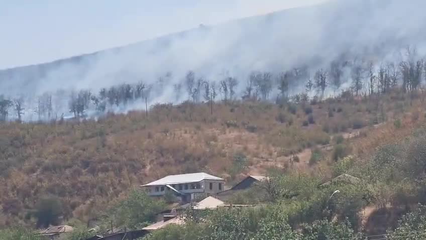 Ağdərədə yenə yanğın oldu