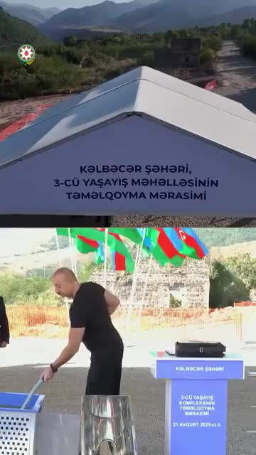 Prezident Kəlbəcərlə bağlı paylaşım edib