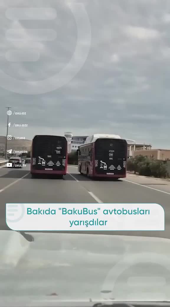 “BakuBus” avtobusları yarışdı