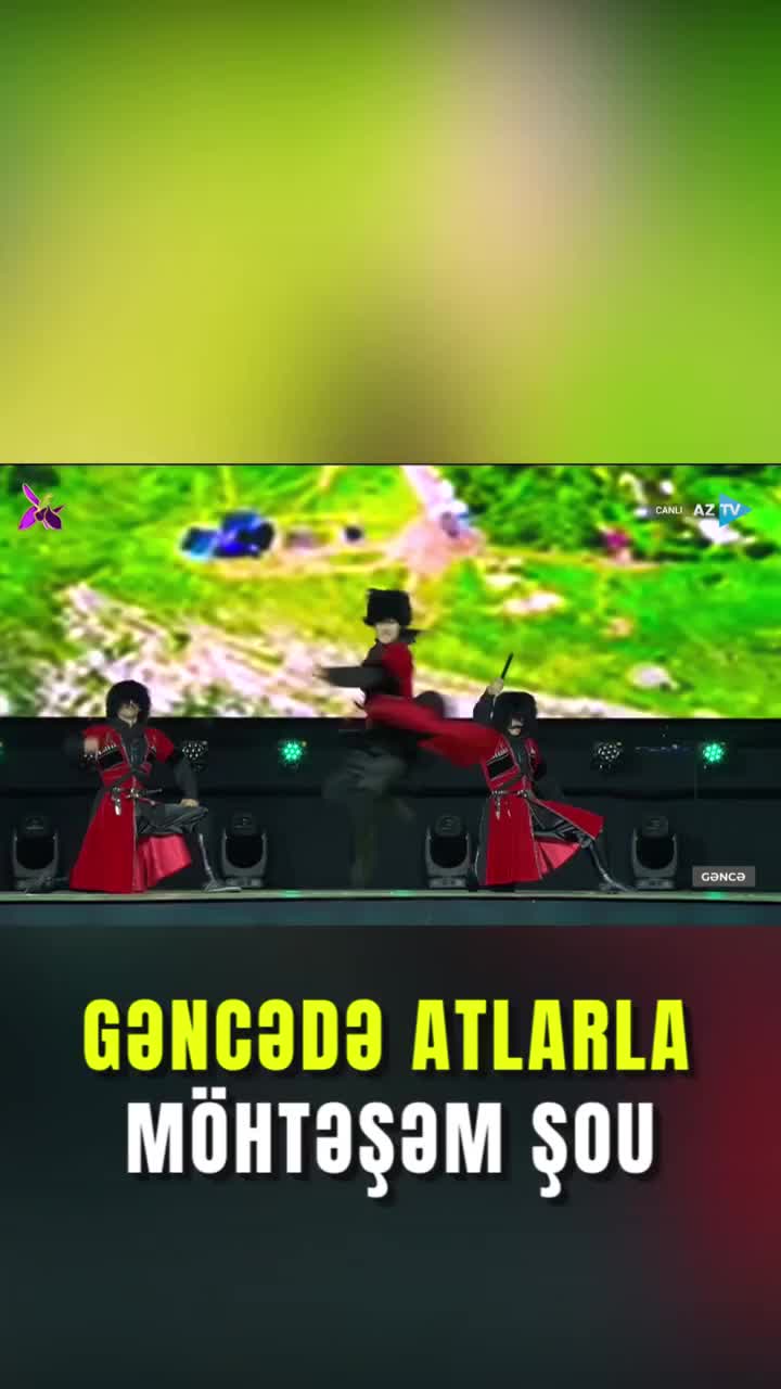 Cıdırdan Gəncəyə atlarla