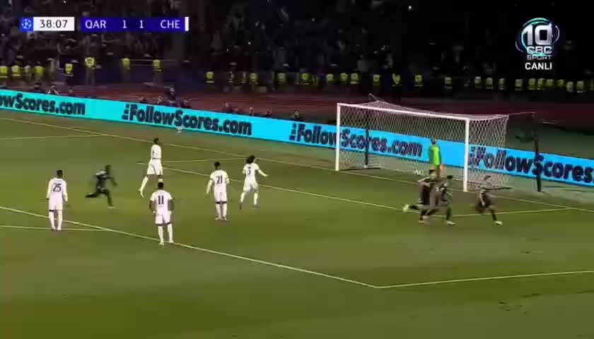 Marko Yankoviç 39-cu dəqiqədə komandamızı önə keçirdi