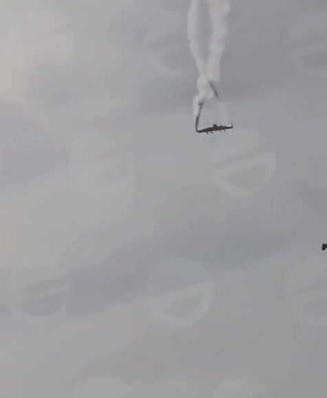 Türk hərbçilərin də olduğu təyyarə qəzasından- Anbaan görüntülər