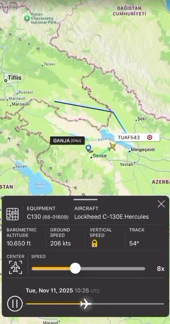 Qəzaya düşən təyyarə Gəncəyə bu gün gəlibmiş