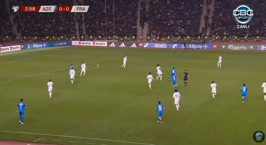 Azərbaycan Fransaya qol vurdu