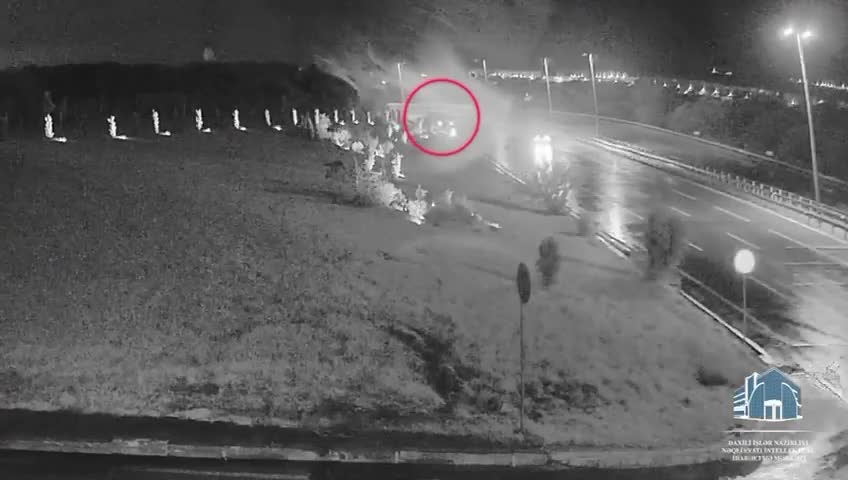 Bakıda sürüşərək qəzaya düşən avtomobillər