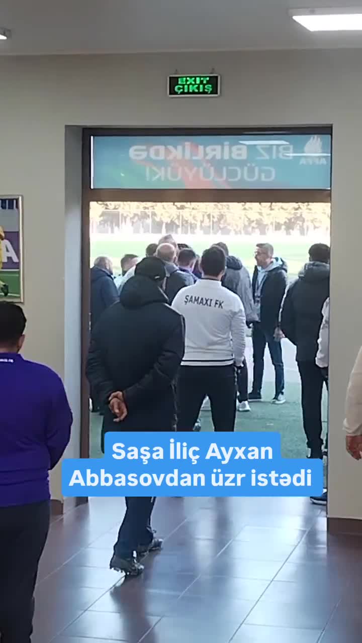 Saşa İliç Ayxan Abbasovdan üzr istədi