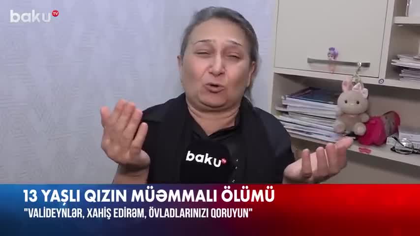 13 yaşlı qızın müəmmalı ölümü