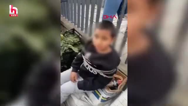Oğurluq etdiyi deyilən 9 yaşlı uşağı iplə bağlayıb