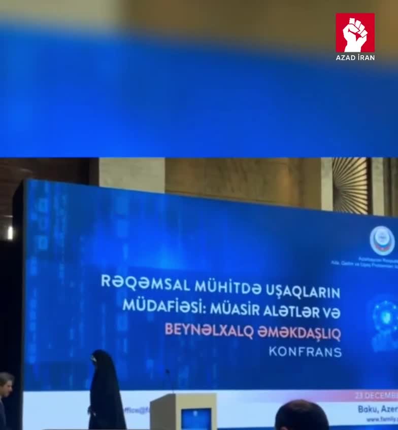 Pezeşkianın qızı Bakıda Azərbaycan dilində şeir deyib