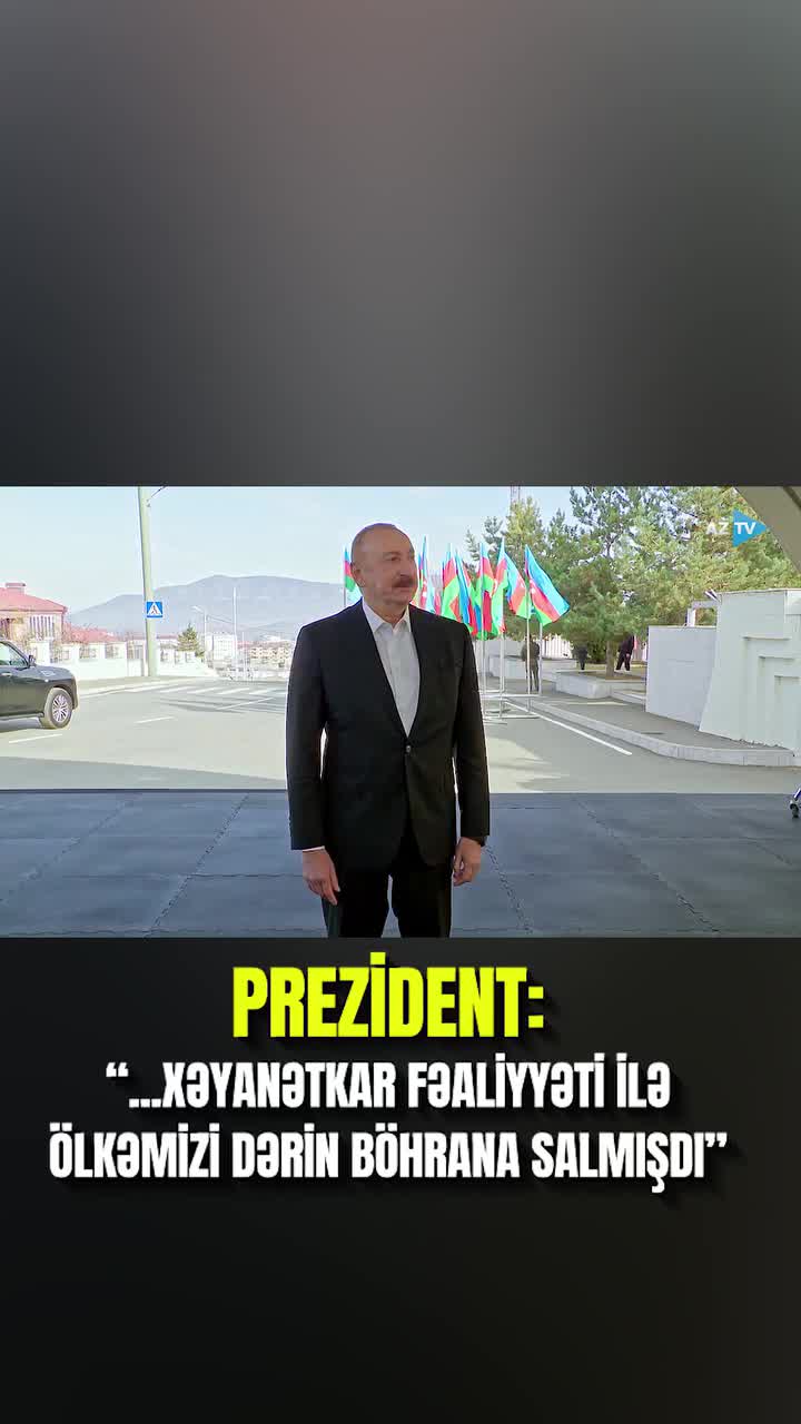 “O vaxt Azərbaycan rəhbərliyi sizi qoruya bilmədi...”