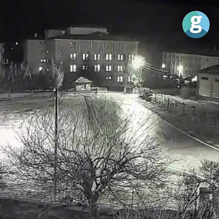 Qəza anının görüntüləri