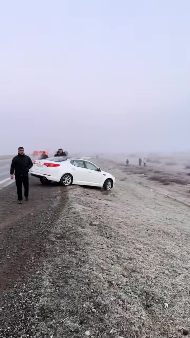 Hacıqabulda zəncirvari qəza - 5 maşın toqquşdu