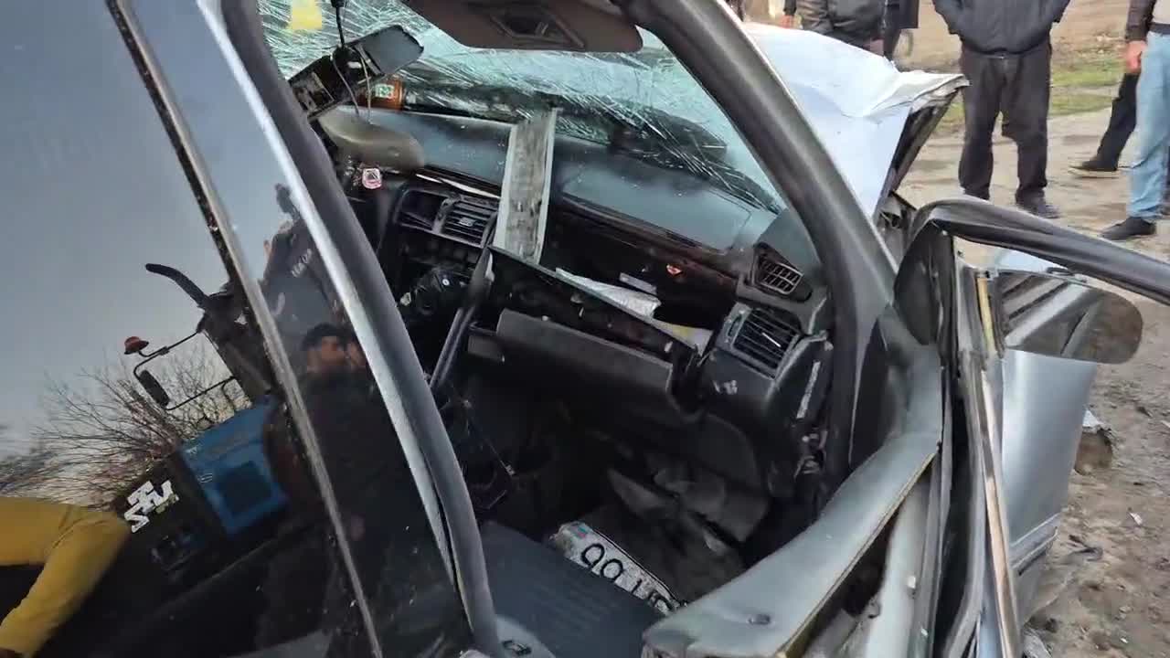 Salyandakı qəzada ölən oğul atasını aeroporta aparırmış