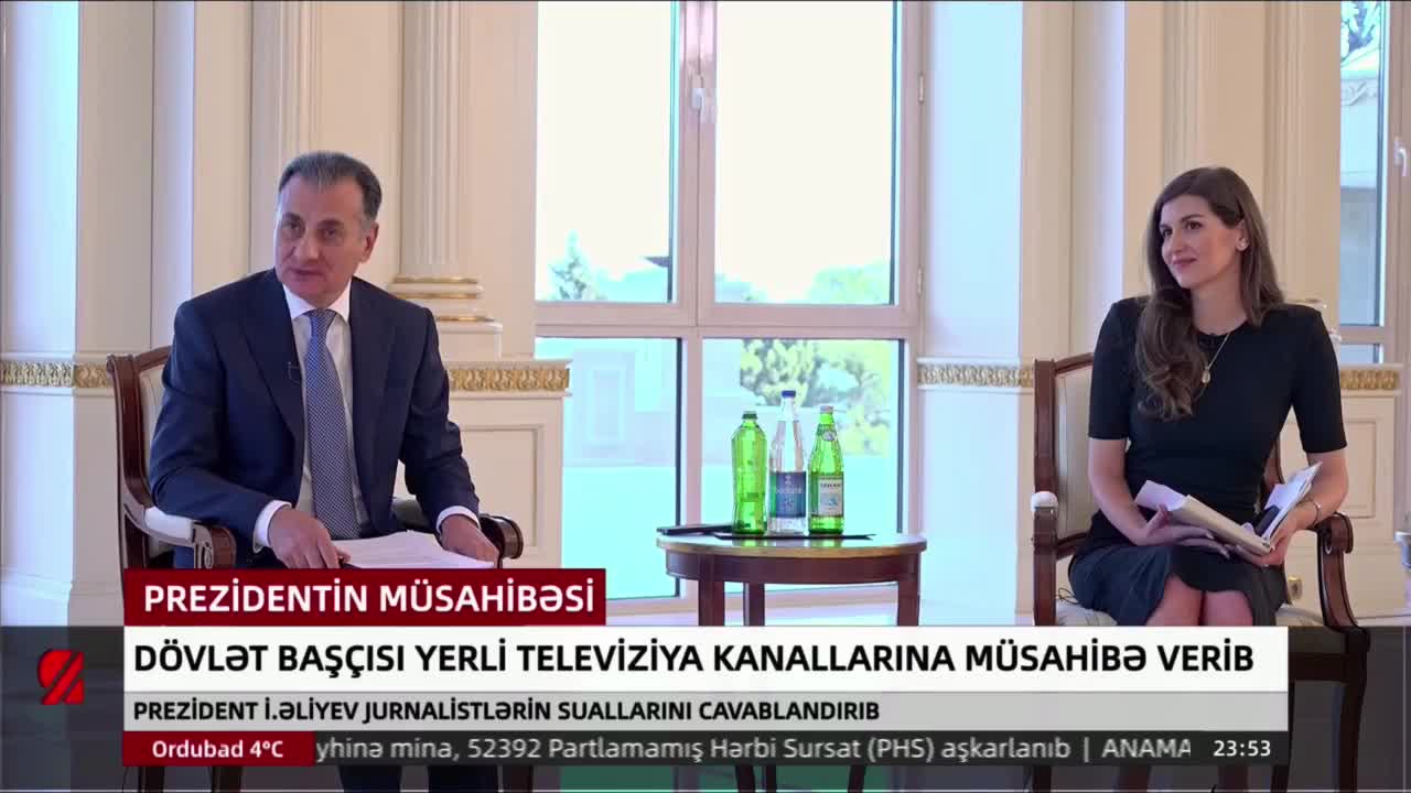 Heydər Əliyevə ünvanladığı sualı bu dəfə oğluna verdi