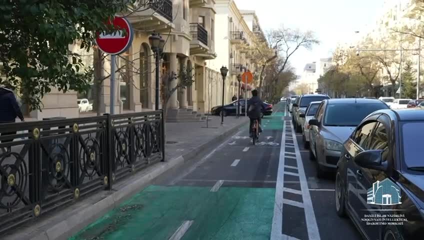 Bu yollarda velosipedlərin də hərəkəti işıqforla tənzimlənəcək