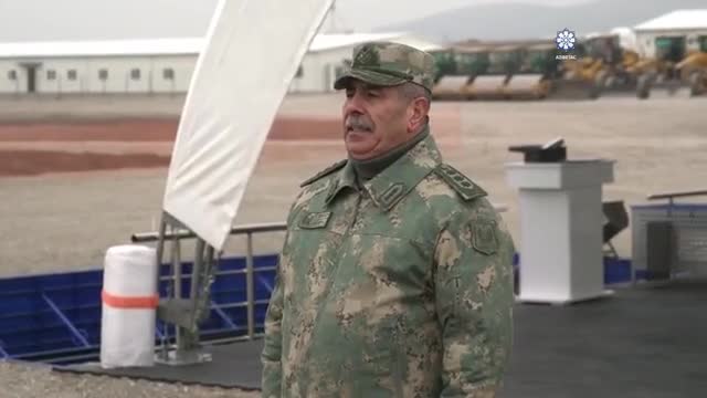 Prezident Ağdərədə Xüsusi Əməliyyat Mərkəzinin təməlini qoydu