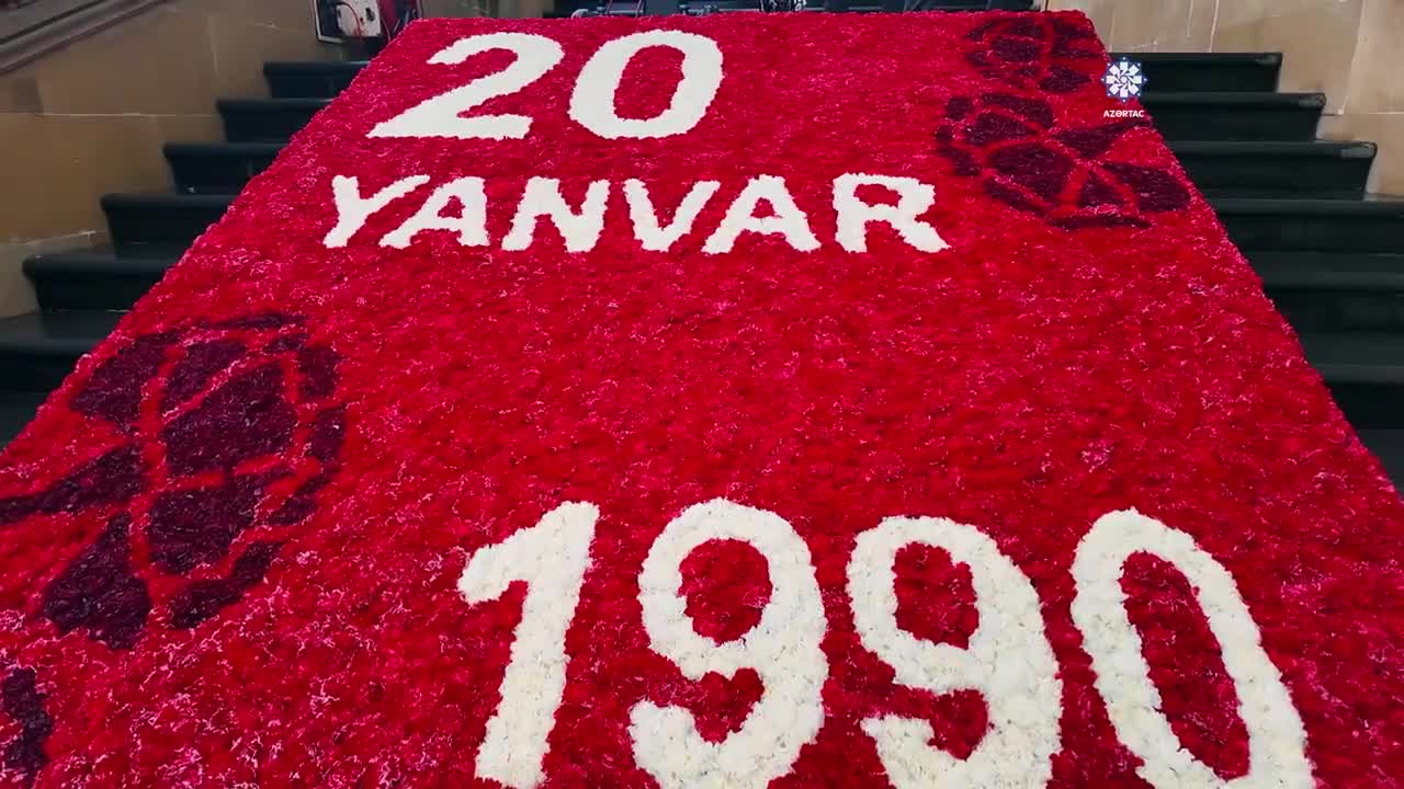 İlham Əliyev 20 Yanvar şəhidlərinin xatirəsini yad etdi