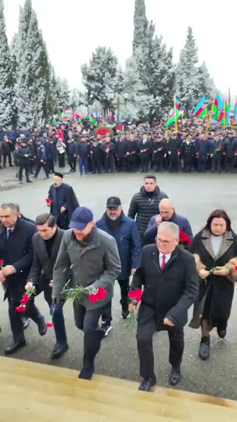 Ərdoğanın oğlu Gəncədə