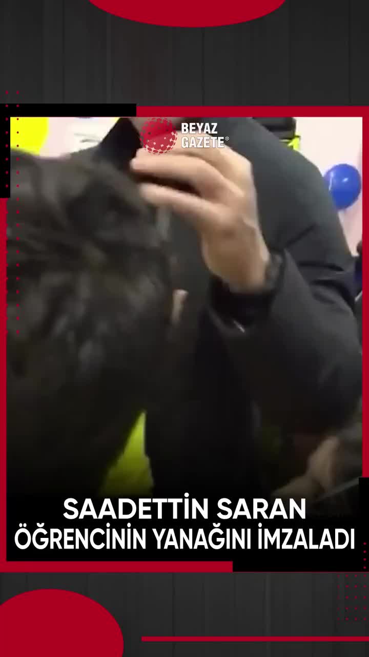 Forma yerinə uşağın alnına imza atdı