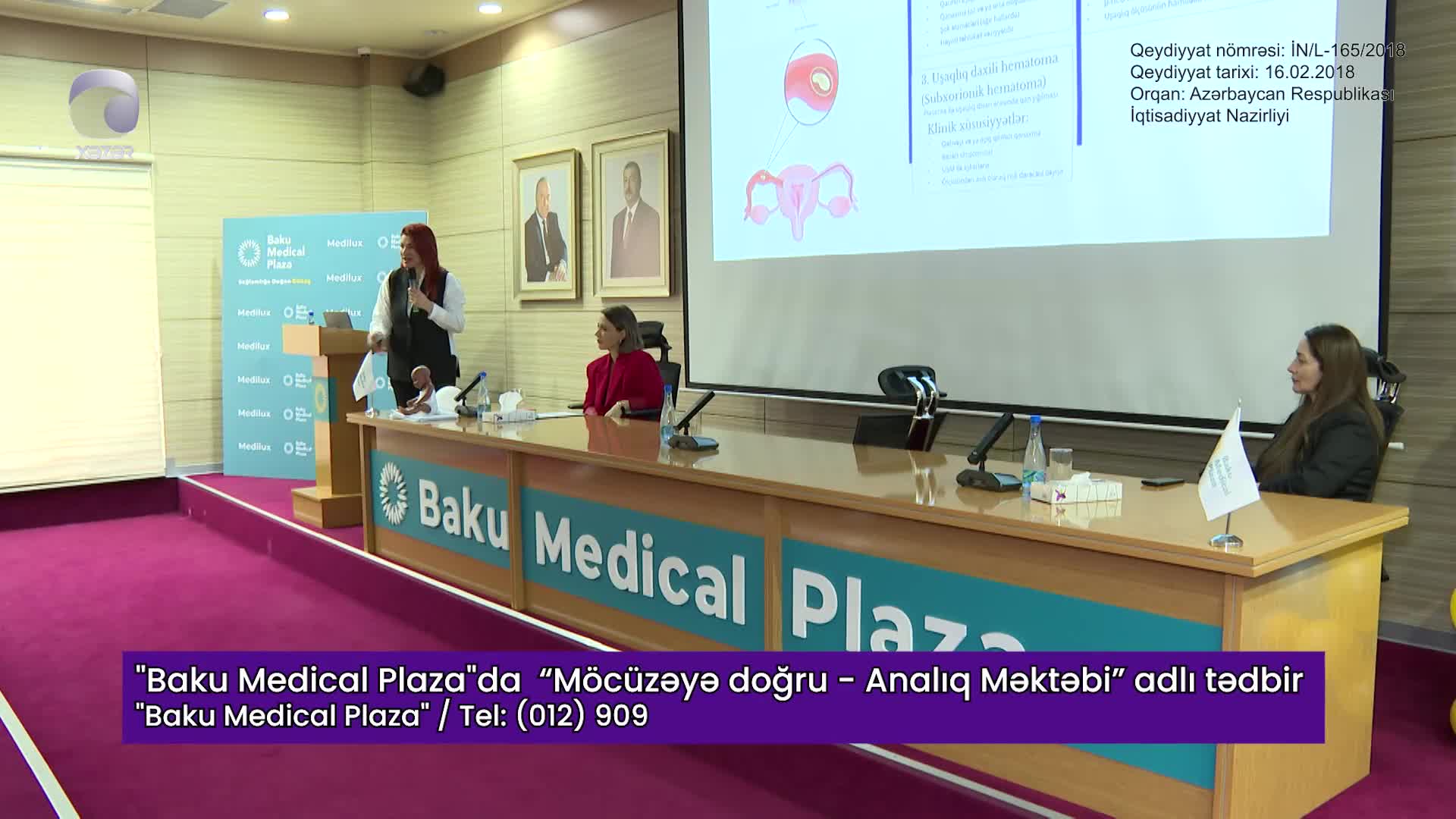 Baku Medical Plazada sosial layihə