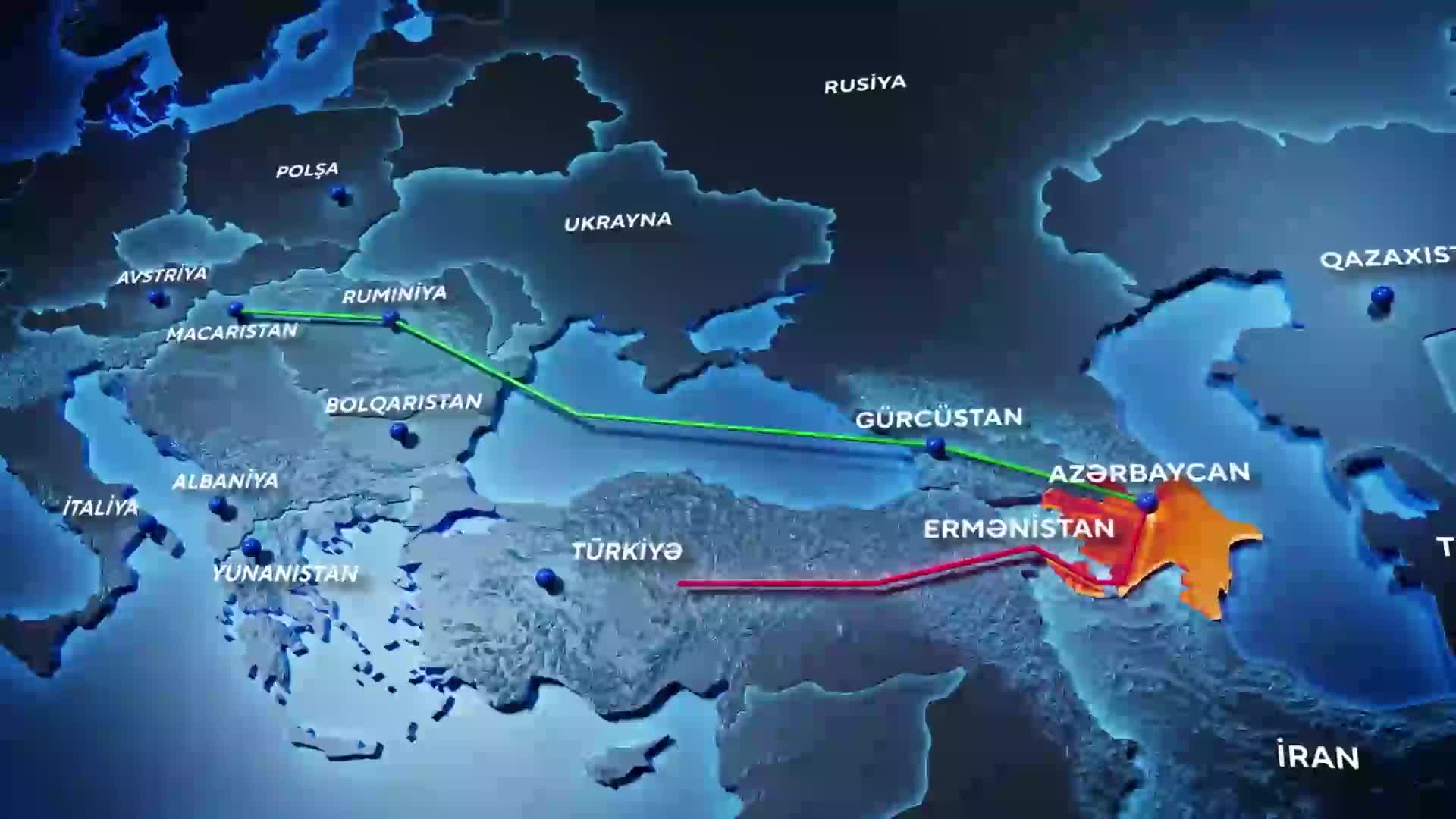 “Zəngəzur” elektrik ötürmə xətti çəkilir 