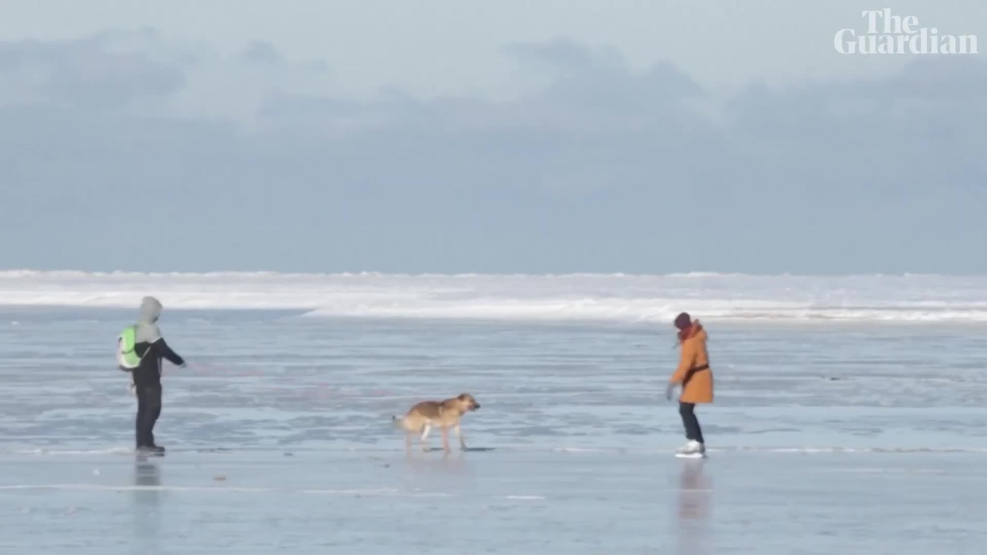 Dənizin üstündə gəzintiyə çıxdılar