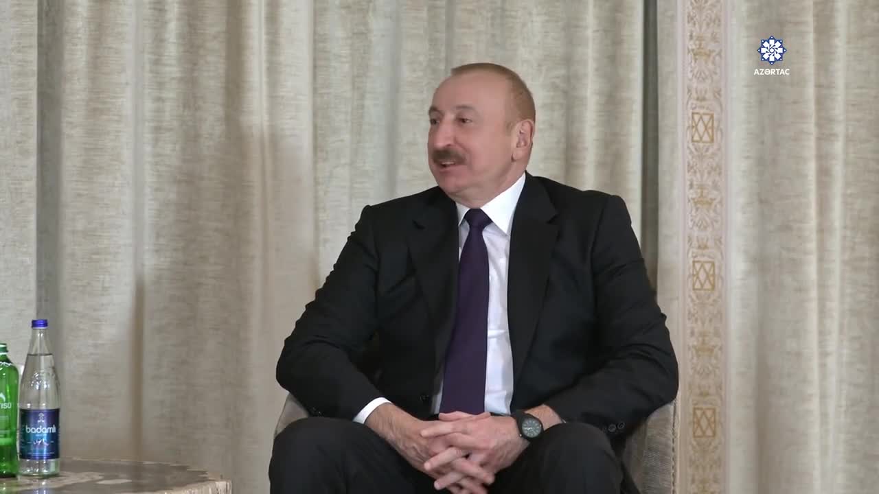 Prezident Bərzani ilə görüşdü 