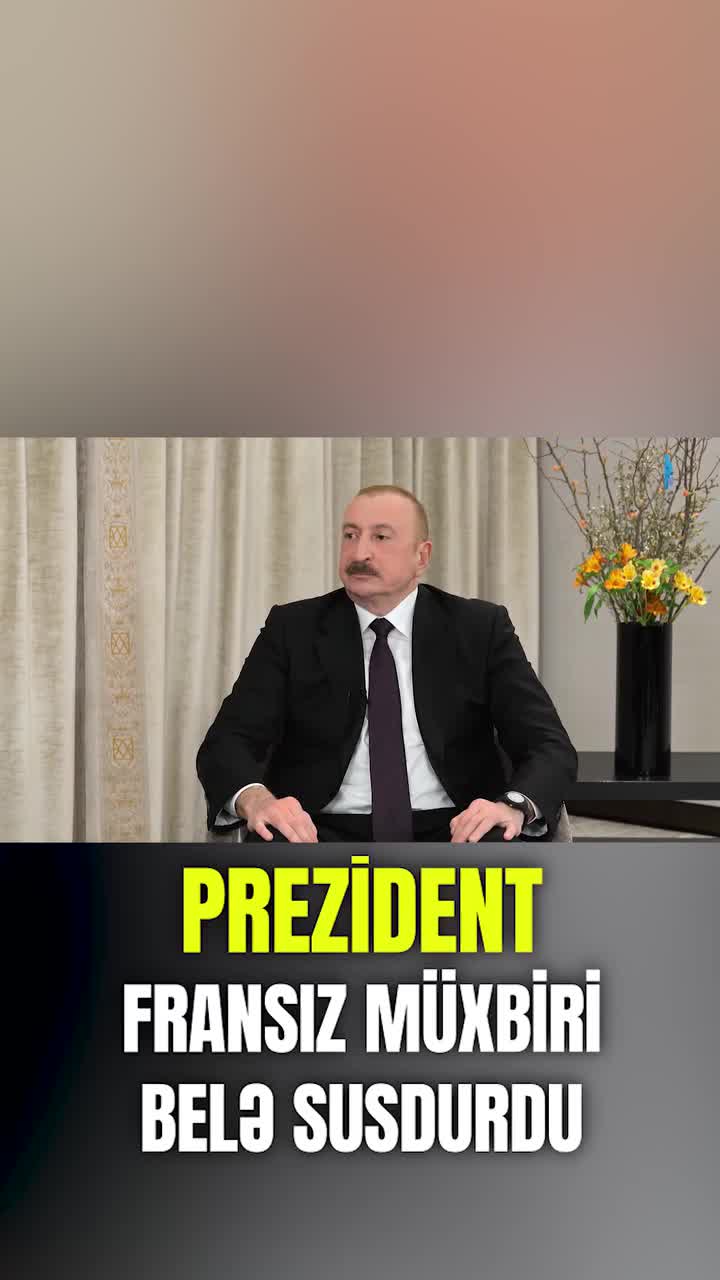 “Mövqeyimizi ifadə etdim, vəssalam”