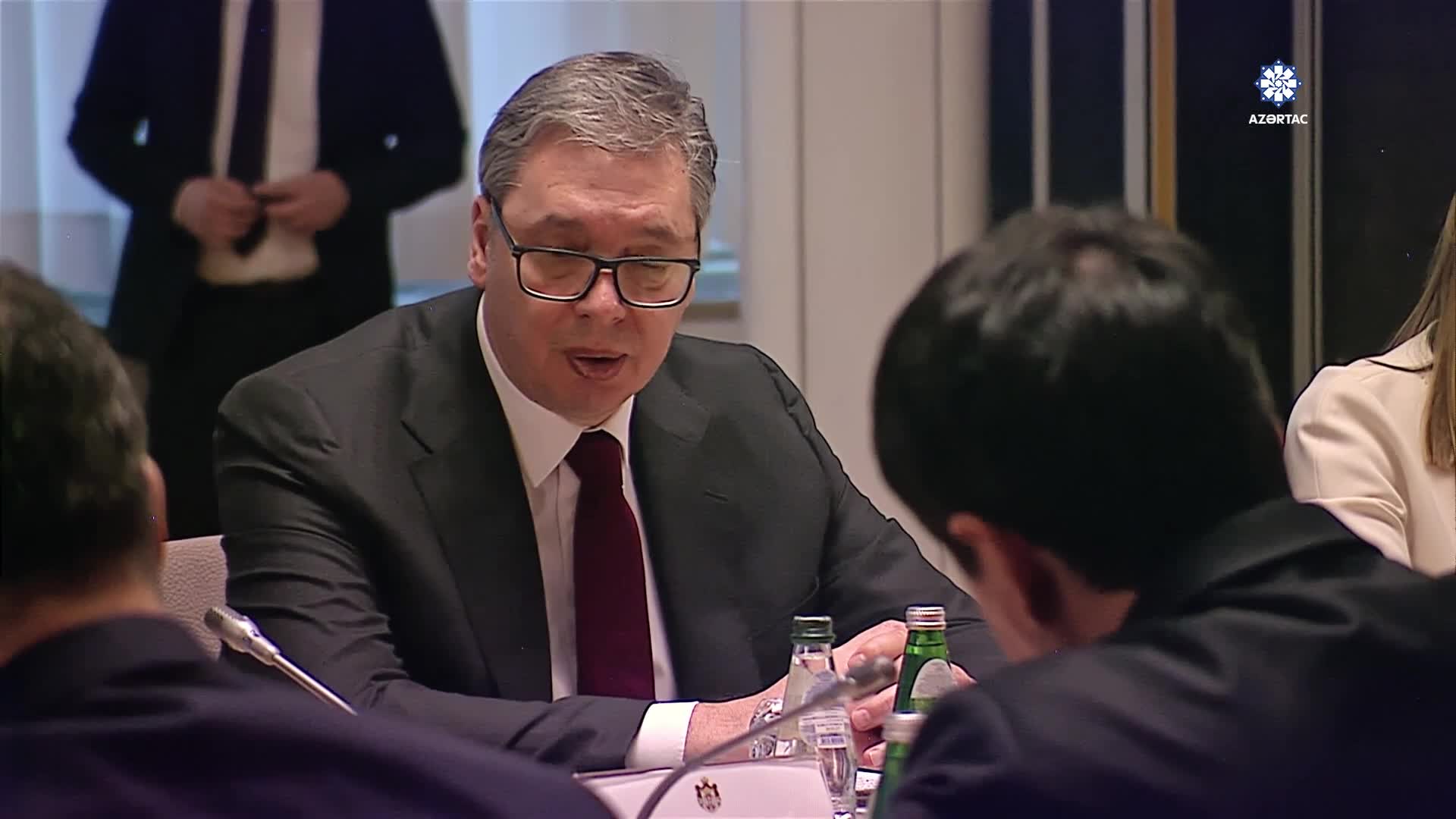 Prezident Belqradda Strateji Tərəfdaşlıq Şurasının 1-ci iclasında