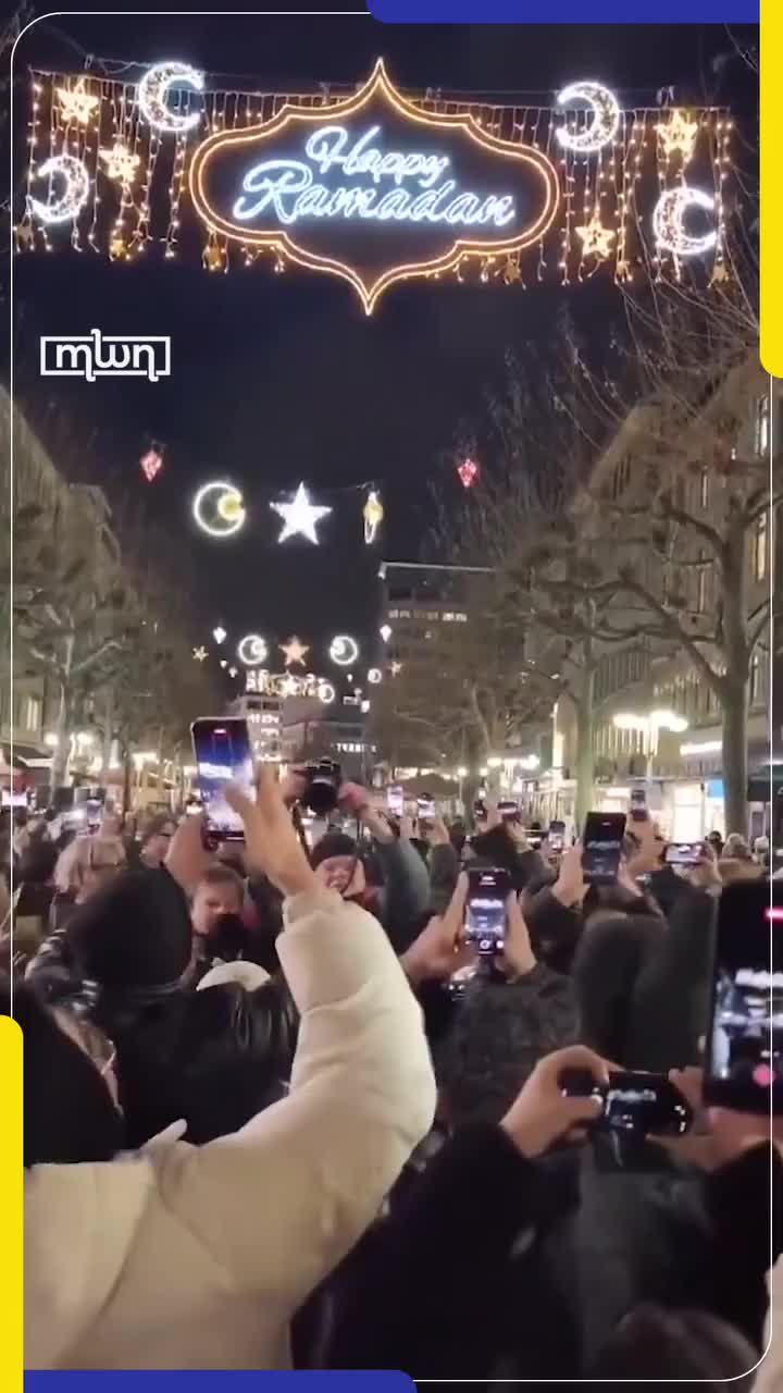 Ramazanda Frankfurt küçələri