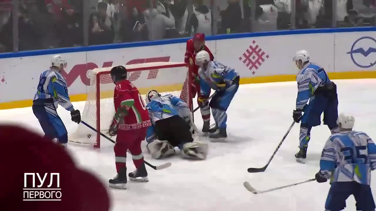  Lukaşenko qol vurdu, komandası uddu