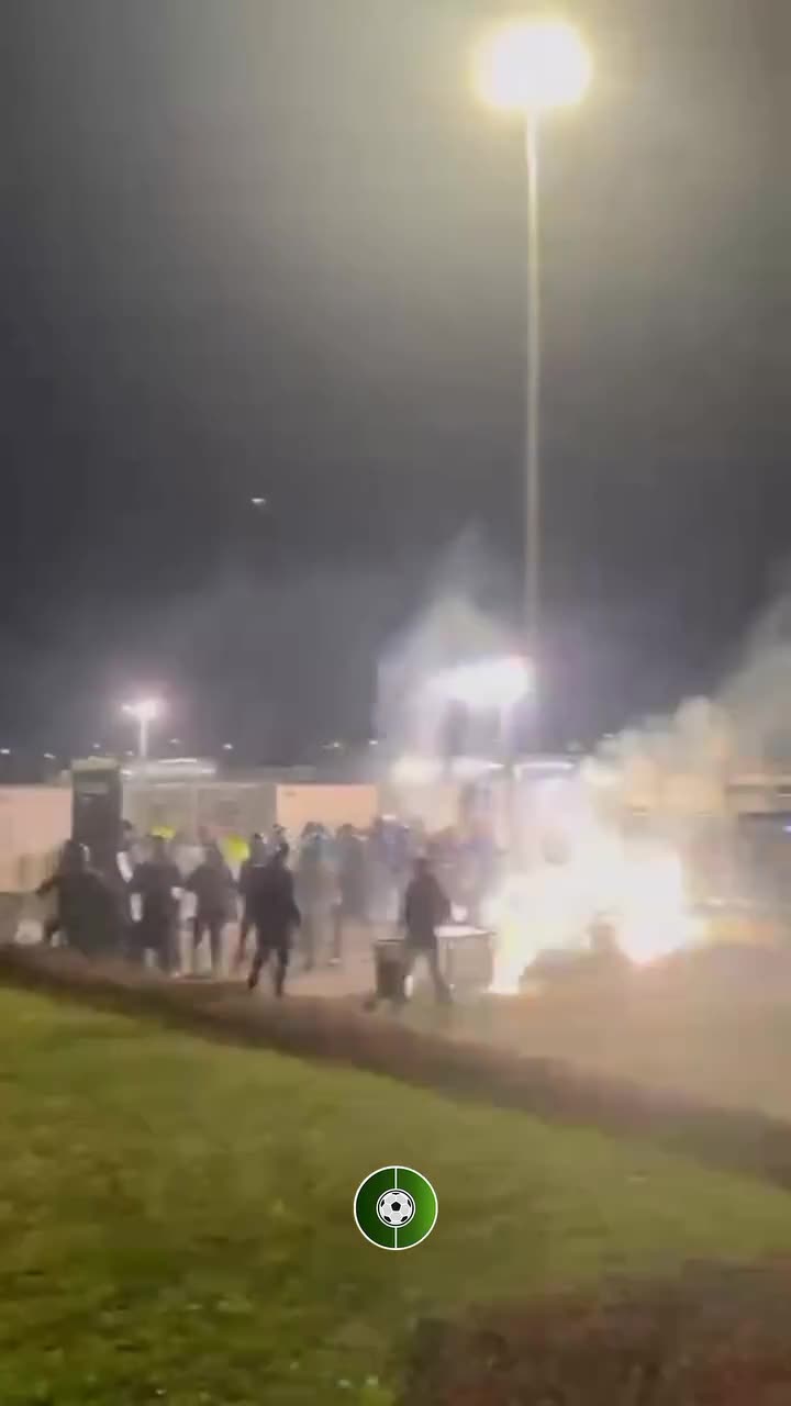 “Qalatasaray” azarkeşlərinə İtaliya polisindən sərt müdaxilə