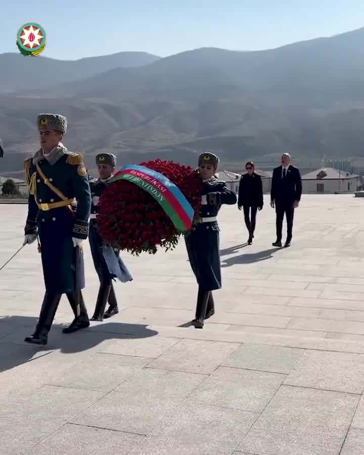 Prezidentdən Xocalı Soyqırımı Memorialının açılışından paylaşım 