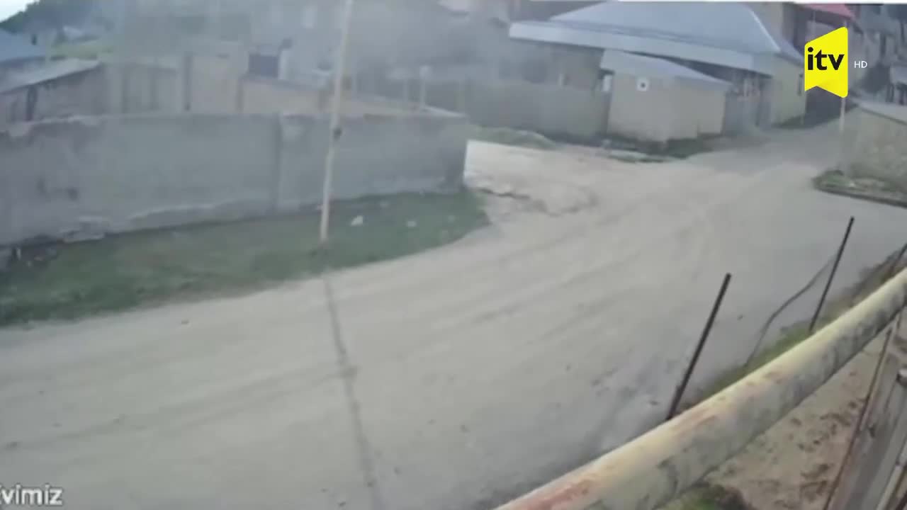 Şamaxıdakı zəlzələ anından görüntülər