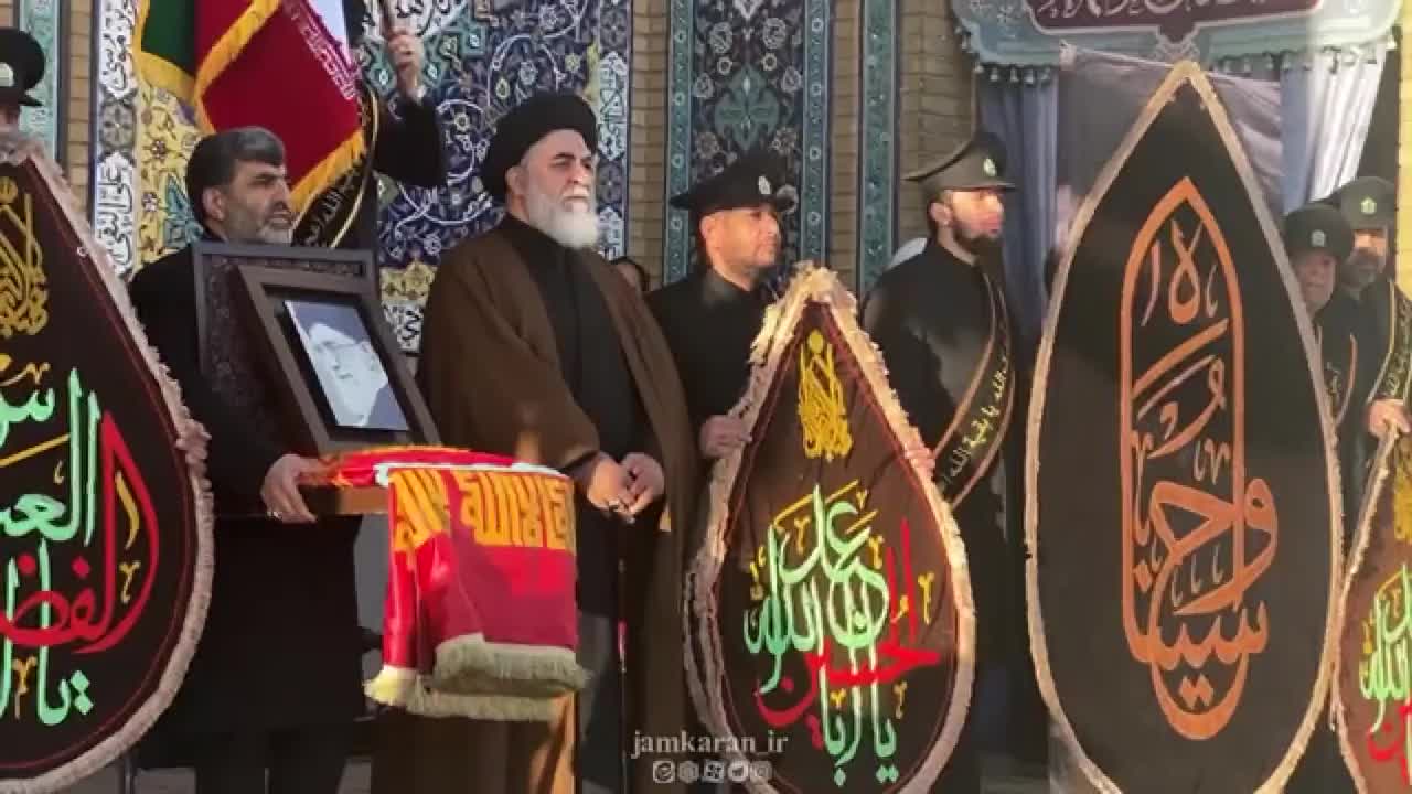 Qumda “qisas bayrağı” qaldırıldı