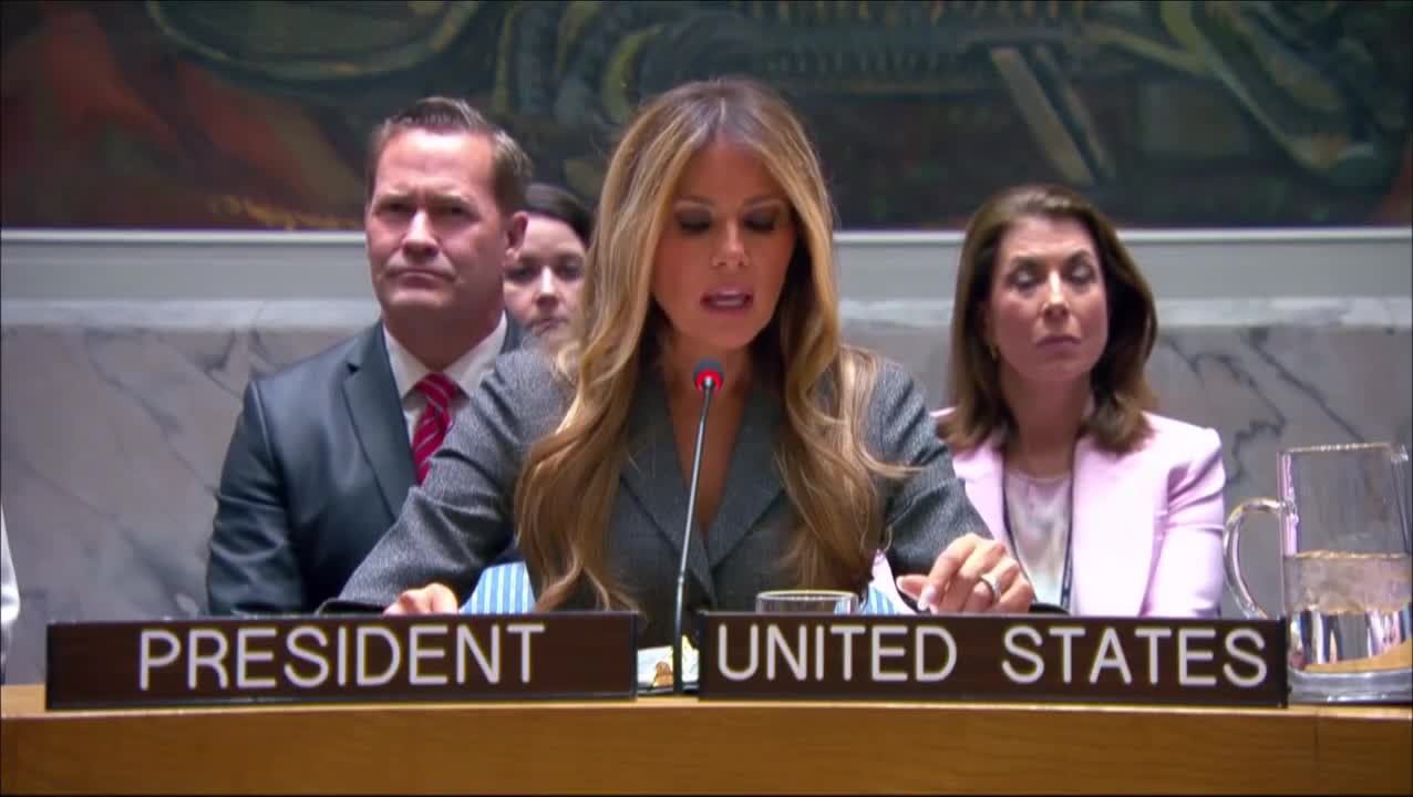 İlk dəfə BMT TŞ iclasına sədrlik etdi