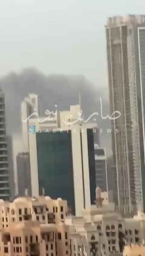 Dubay Beynəlxalq Maliyyə Mərkəzi vuruldu