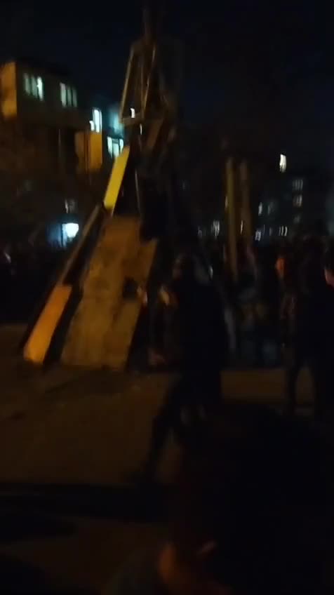 Sumqayıtdakı tonqal belə partladı