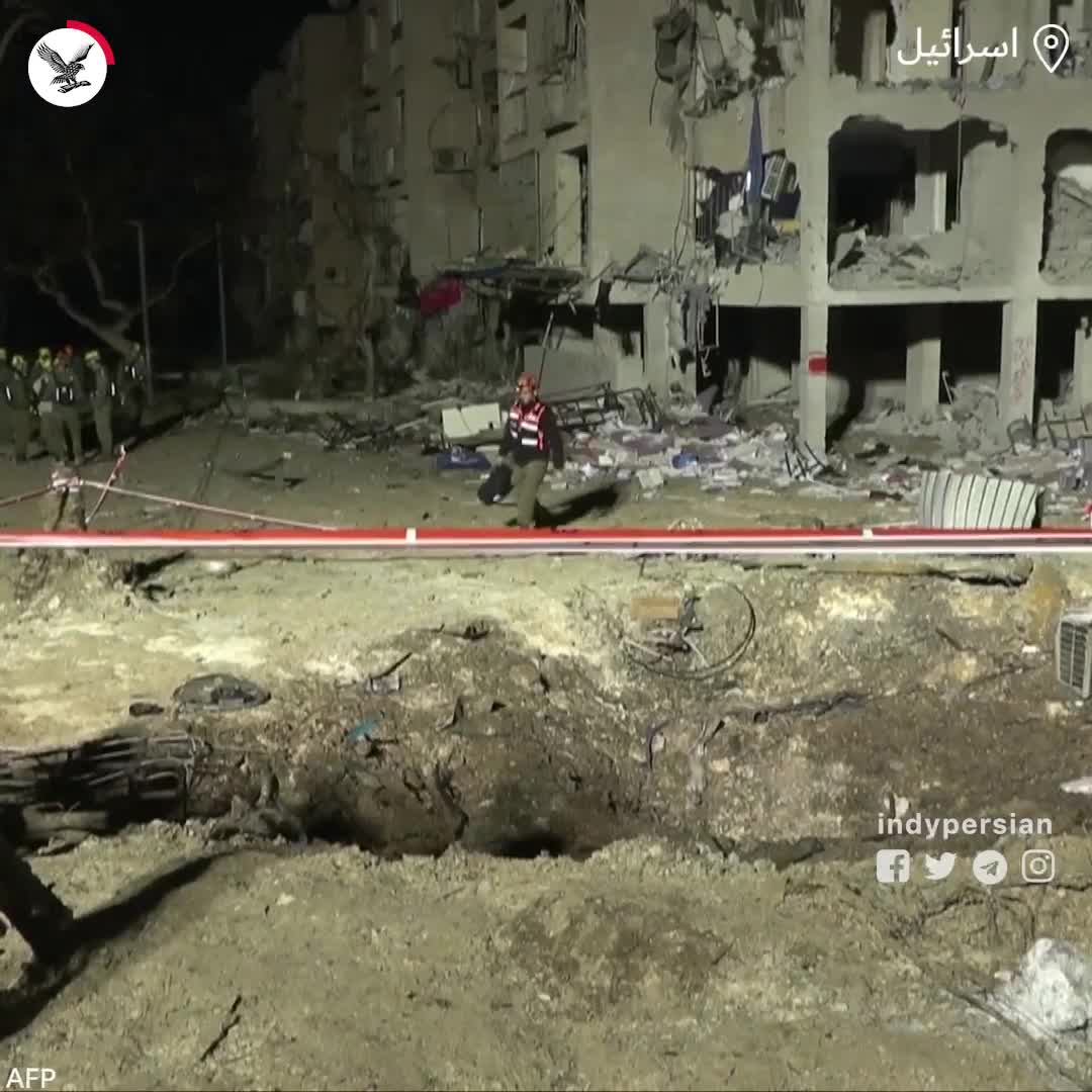 İran İsrailin cənubunu vurdu