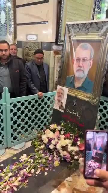 Laricaninin məzarının görüntüləri yayıldı