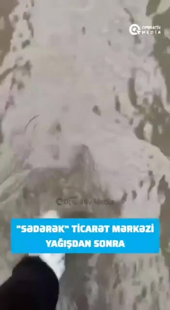 "Sədərək" də su altındadır