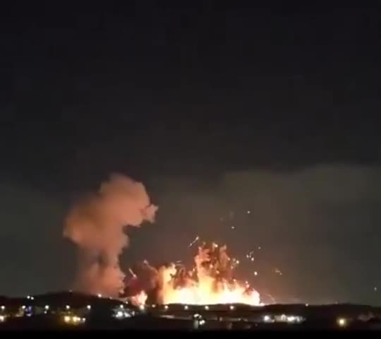 Tramp İranın vurulmasının görüntülərini paylaşdı