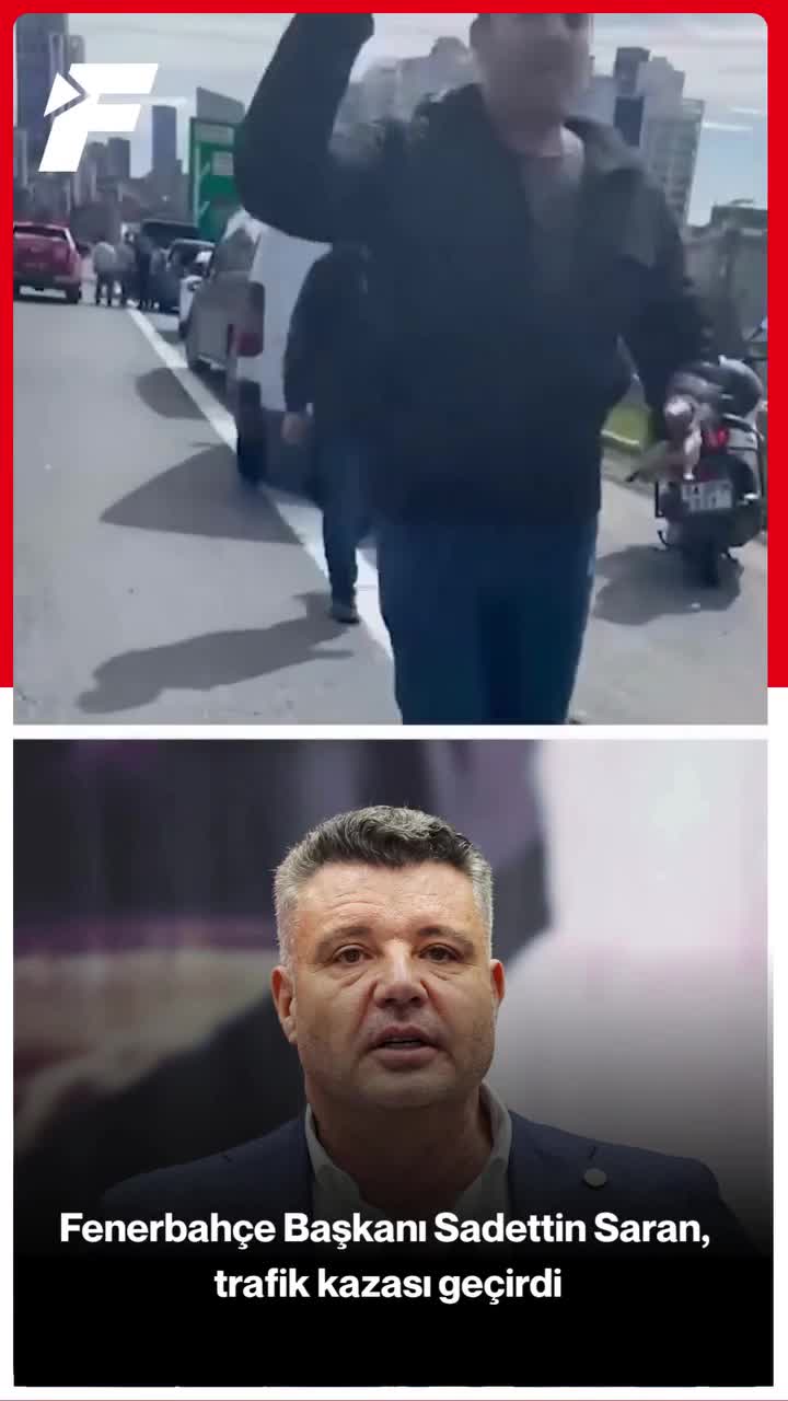 Sadettin Saran qəzaya düşdü